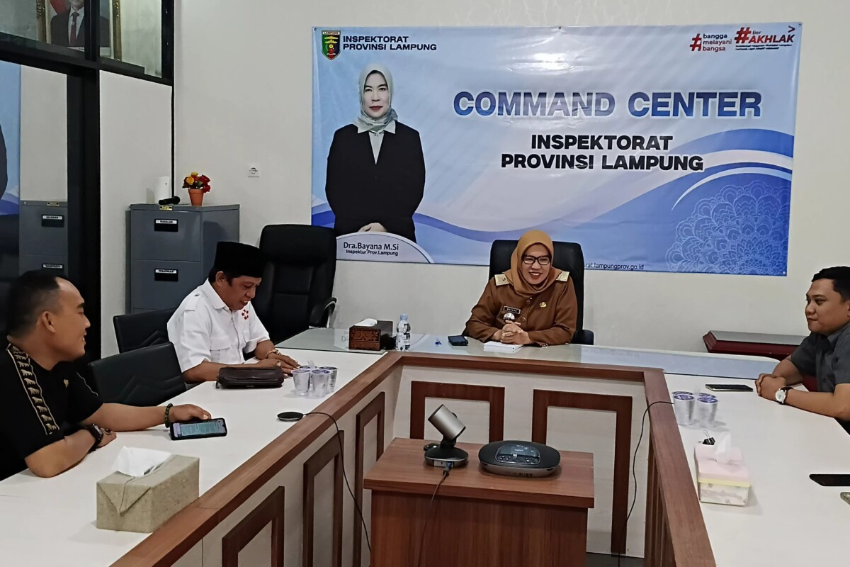 Inspektorat Lampung di Bawah Bayana: Dari Pencari Salah Jadi Mitra Strategis