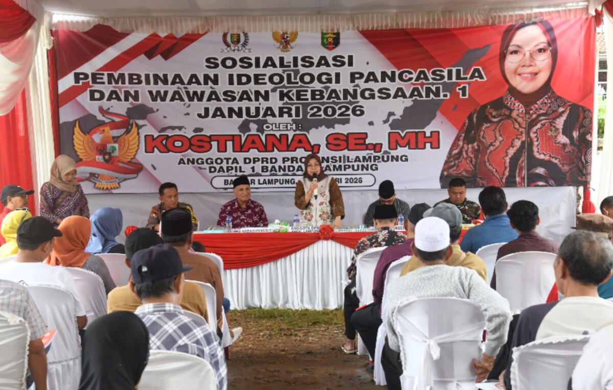 Sosialisasi Ideologi Pancasila, DPRD Lampung Libatkan Masyarakat Bandar Lampung