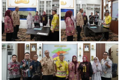 Bayana Resmi Lepas Jabatan Pj Sekda Kota Metro