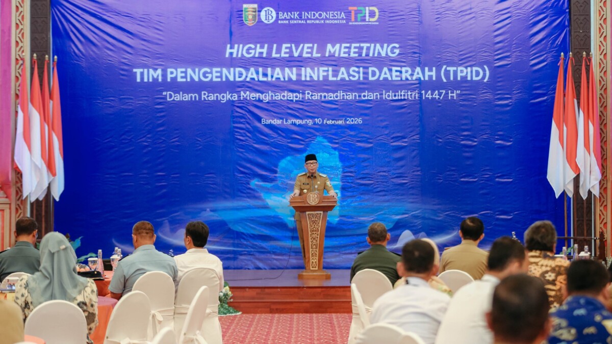 TPID Lampung Fokus Jaga Stabilitas Pangan Jelang Hari Besar Keagamaan
