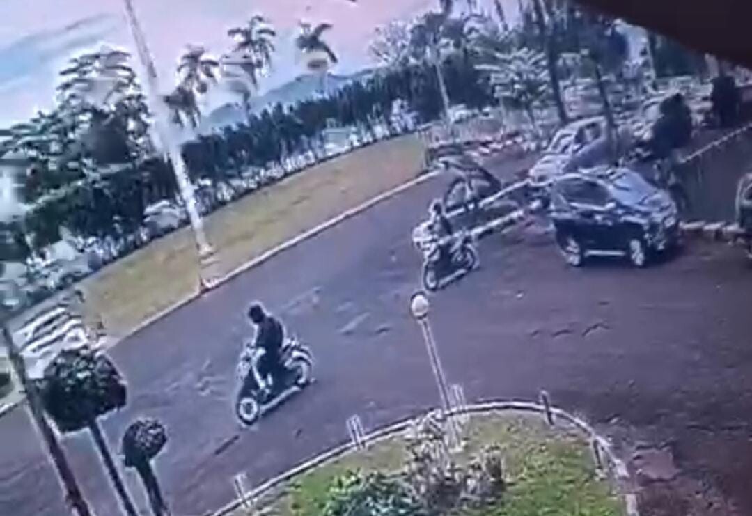 Waduh! Kawasan Pemprov Lampung Tak Aman, Motor Wartawan Dicuri
