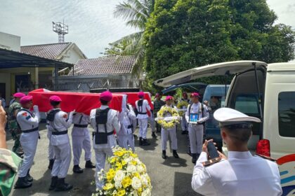 Pemprov Lampung Beri Penghormatan Terakhir bagi Kopda Marinir Mahfudi