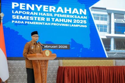 Tindak Lanjuti LHP BPK, Pemprov Lampung Perkuat Tata Kelola Keuangan