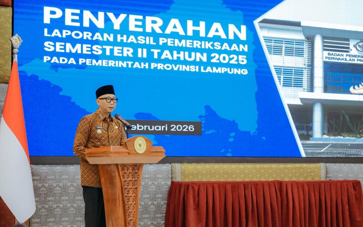 Tindak Lanjuti LHP BPK, Pemprov Lampung Perkuat Tata Kelola Keuangan