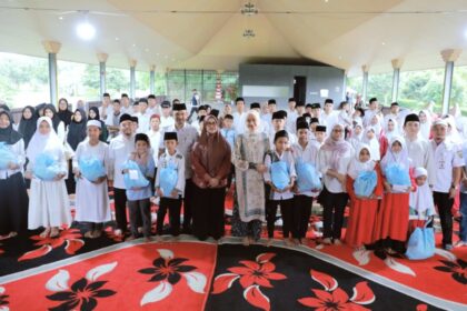 Wagub Jihan Gelar Safari Ramadan Bersama Anak Panti Asuhan