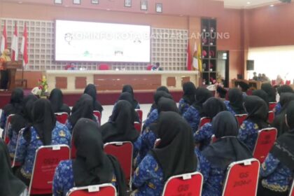 75 Guru PPPK Resmi Dilantik, Pemkot Bandar Lampung Perkuat Sektor Pendidikan
