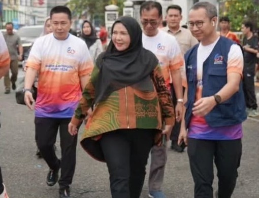 Wali Kota Bandar Lampung Dukung Gaya Hidup Sehat Lewat Bank Lampung Run