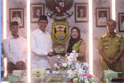 Walikota Bandar Lampung Eva Dwiana Audiensi Bersama Rektor UIN