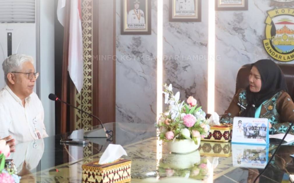 Silaturahmi Kadivre IV Tanjungkarang ke Pemkot, Bahas Sinergi Program