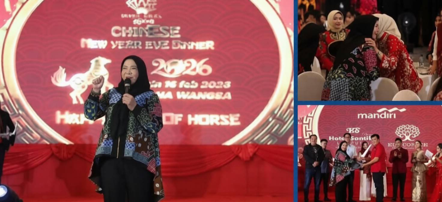 Chinese New Year Eve Dinner 2026 Bandar Lampung , Wali Kota Tunjukkan Dukungan Keberagaman