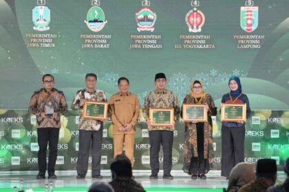 Lampung Dinobatkan sebagai The New Emerging Sharia Economic Region pada Anugerah Adinata Syariah 2026