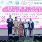 IBI Lampung Cetak Rekor MURI, Gubernur Dorong Skrining Kanker Serviks Berkelanjutan