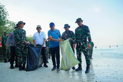 Gerakan Radin Inten Asri, Pemprov Lampung dan Kodam XXI/Radin Inten Perkuat Penataan Pesisir