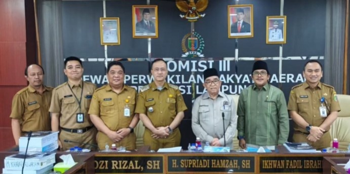 Pastikan Tata Kelola Keuangan Daerah Akuntabel, Komisi I DPRD Lampung Bahas Raperda APBD 2025