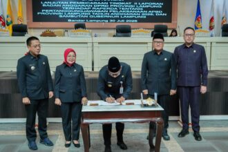 Pertanggungjawaban APBD 2025 Disetujui DPRD, Pemprov Lampung Lanjutkan ke Mendagri