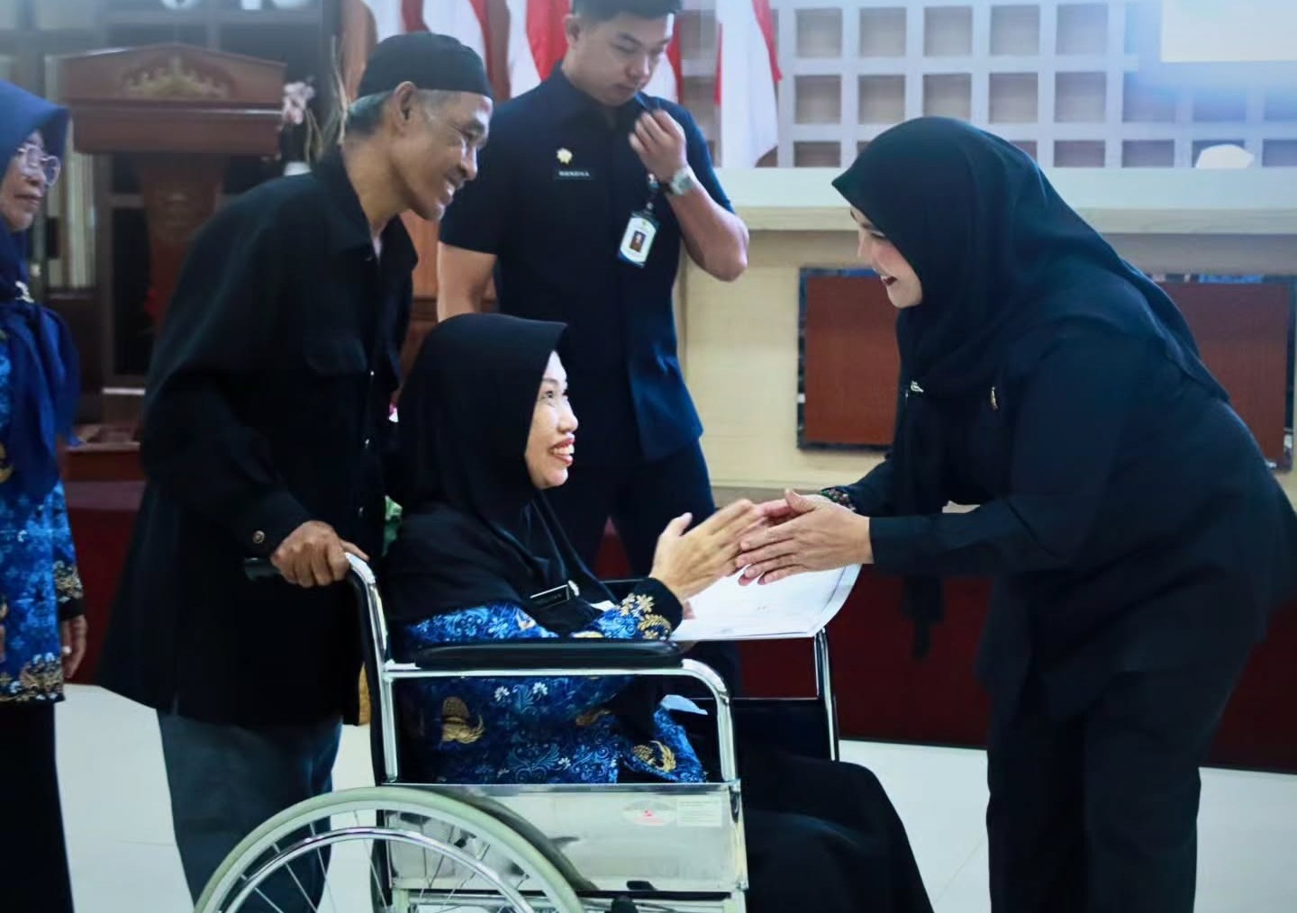 Eva Dwiana Lepas 116 PNS Bandar Lampung ke Masa Purnabakti