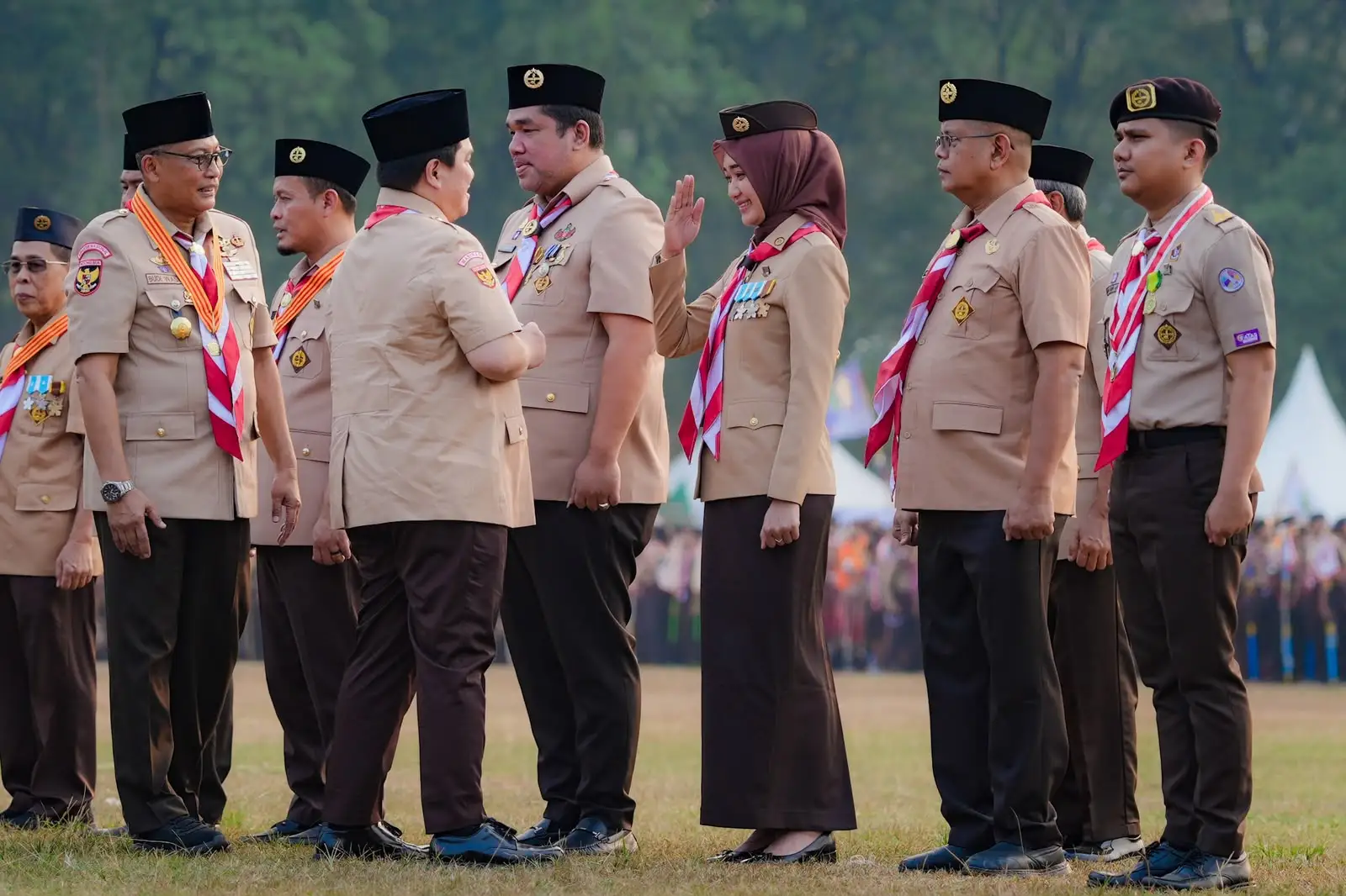 Jihan Nurlela Dianugerahi Lencana Karya Bakti, Kwarda Lampung Kian Teguhkan Pengabdian
