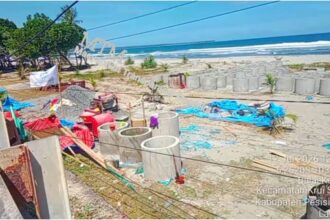 Dugaan Tak Penuhi Spesifikasi, MTM Minta Proyek Pengaman Pantai di Pesisir Barat Rp22 Miliar Dievaluasi