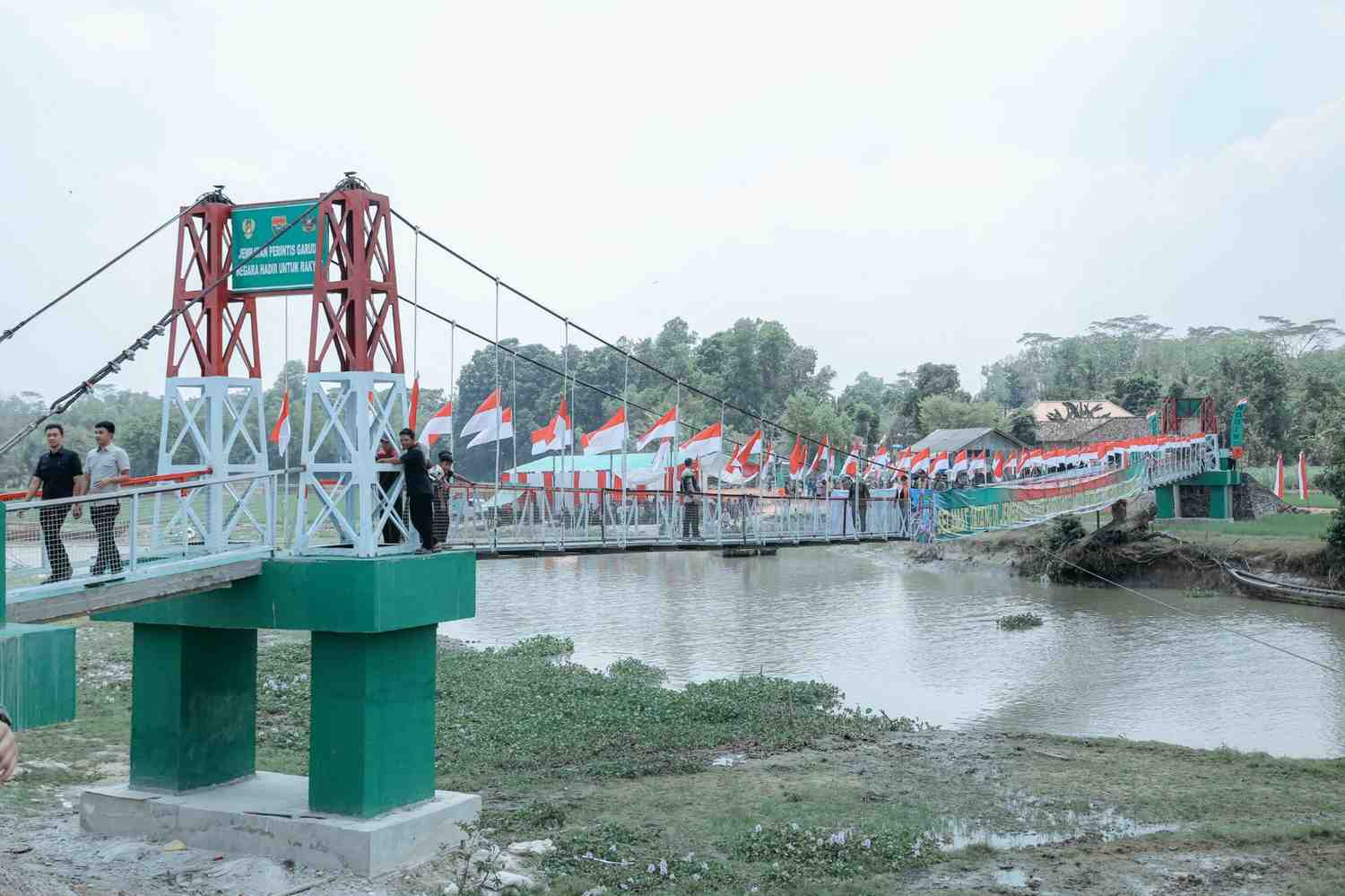 Wagub Jihan: Jembatan Garuda Merah Putih Jadi Penghubung Vital Warga Way Bungur