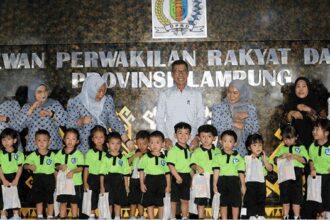 Kunjungi DPRD Lampung, Anak-anak TK Lazuardi Haura Belajar Kenal Lembaga Legislatif