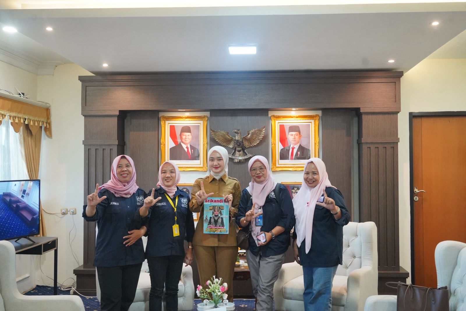 Terima Audiensi Majalah Srikandi, Jihan Nurlela Ungkap Strategi Bangun Lampung