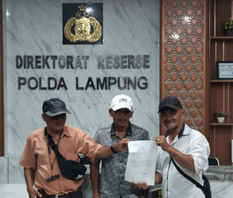 Larang Liputan hingga Diduga Cekik Wartawan, Kasiyono Dilaporkan ke Polda lampung