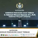 Lampung Raih Penghargaan dari BAZNAS RI, Mirza Dinilai Dukung Penguatan Ekosistem Zakat